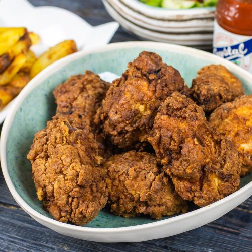 Американське смажене курча. Смаження у фритюрі (American Fried Chicken)